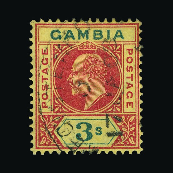Lot 6221 - gambia 1902 -  Universal Philatelic Auctions Sale #67