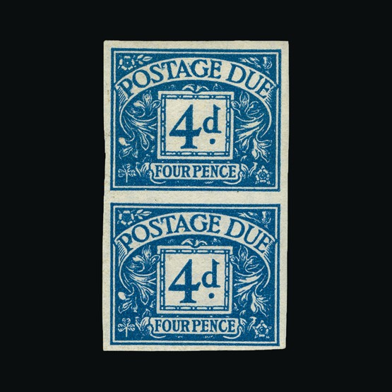 Lot 9895 - Great Britain - Postage Dues 1954-55 -  Universal Philatelic Auctions Sale #67