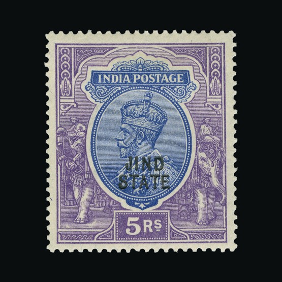 Lot 11562 - India - States - Jind 1886 - Universal Philatelic Auctions Sale #68 Lot 11562 - India - States - Jind 1886 - Universal Philatelic Auctions Sale #68