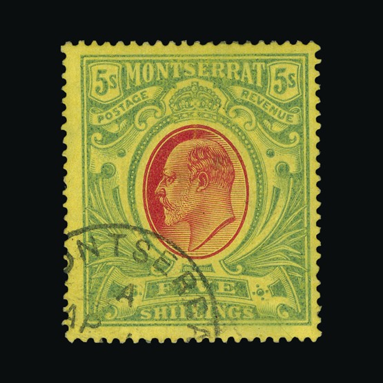 Lot 20022 - montserrat 1908-14 -  Universal Philatelic Auctions Sale #68