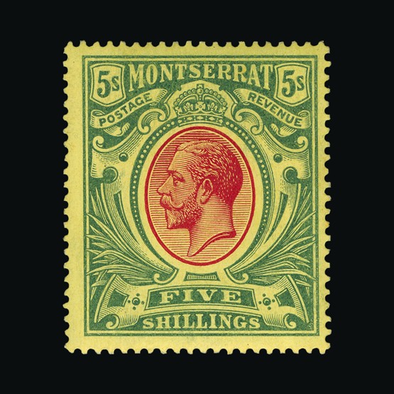 Lot 20023 - montserrat 1914 -  Universal Philatelic Auctions Sale #68
