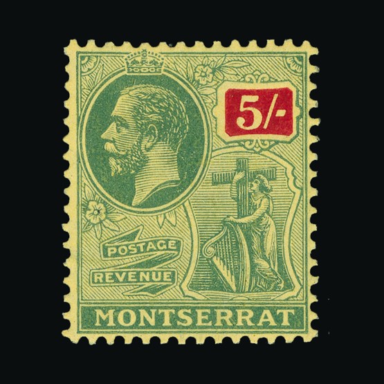 Lot 20025 - montserrat 1922-29 -  Universal Philatelic Auctions Sale #68