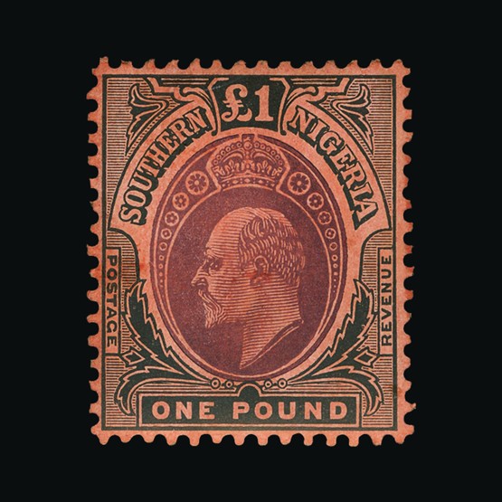 Lot 20160 - nigeria - southern nigeria 1907-11 - Universal Philatelic Auctions Sale #68 Lot 20160 - nigeria - southern nigeria 1907-11 - Universal Philatelic Auctions Sale #68