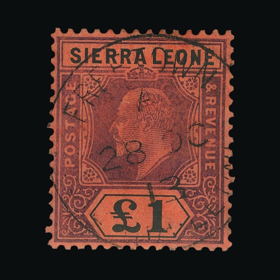 Lot 20260 - sierra leone 1907-12 - Universal Philatelic Auctions Sale #68 Lot 20260 - sierra leone 1907-12 - Universal Philatelic Auctions Sale #68
