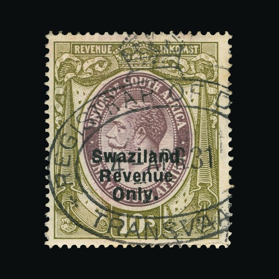 Lot 20311 - swaziland 1922 -  Universal Philatelic Auctions Sale #68