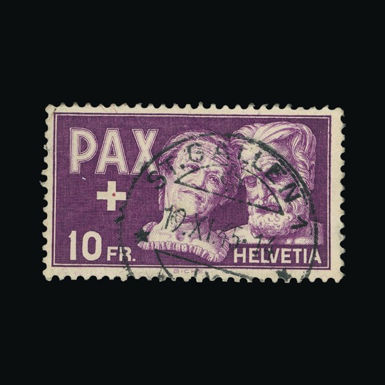Lot 20326 - Switzerland 1945 - Universal Philatelic Auctions Sale #68 Lot 20326 - Switzerland 1945 - Universal Philatelic Auctions Sale #68