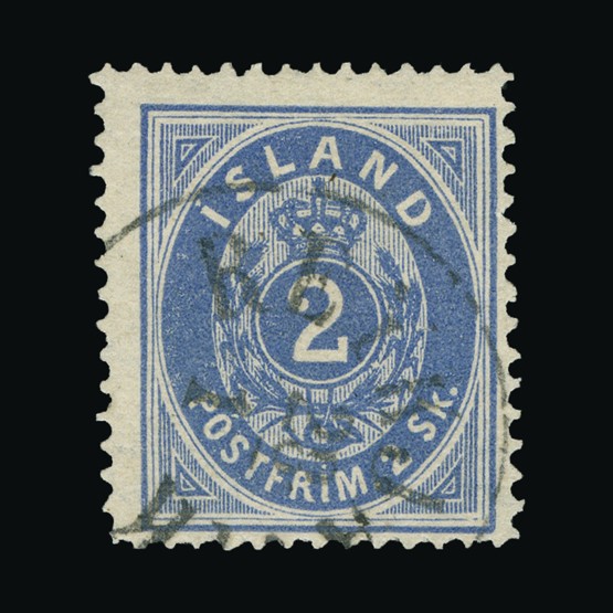 Lot 10002 - Iceland 1873 -  Universal Philatelic Auctions Sale #69
