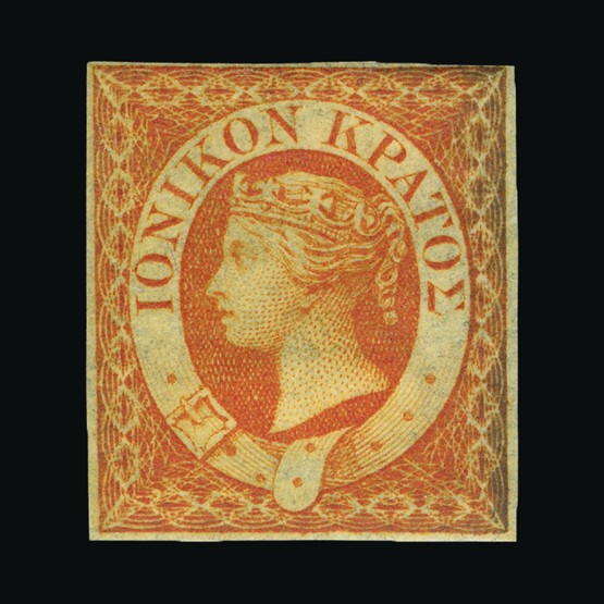 Lot 10502 - Ionian Islands 1859 -  Universal Philatelic Auctions Sale #69