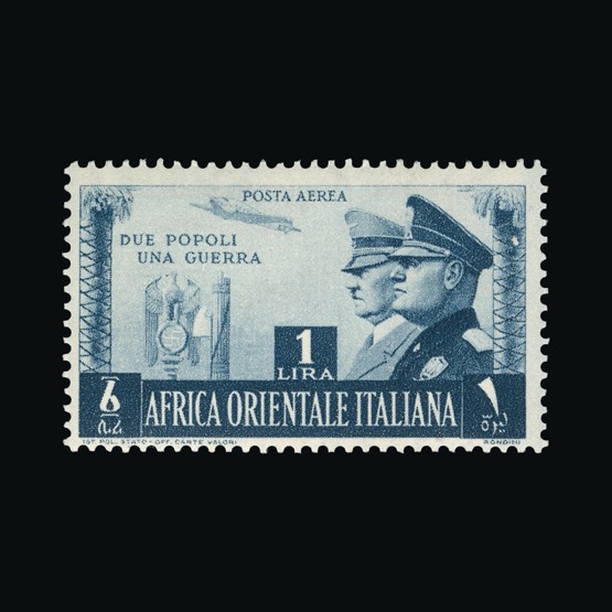 Lot 10816 - Italy - Colonies - East Africa 1941 (24 April) - Universal Philatelic Auctions Sale #69 Lot 10816 - Italy - Colonies - East Africa 1941 (24 April) - Universal Philatelic Auctions Sale #69