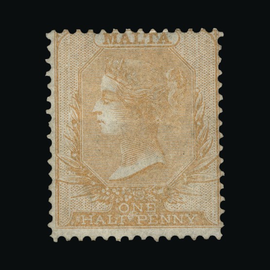 Lot 12517 - Malta 1860-63 -  Universal Philatelic Auctions Sale #69