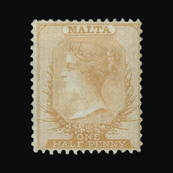 Lot 12518 - Malta 1860-63 -  Universal Philatelic Auctions Sale #69