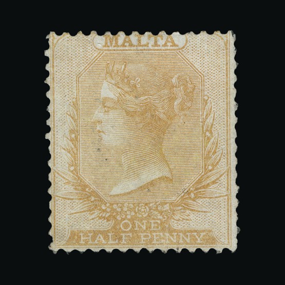 Lot 12519 - Malta 1860-63 -  Universal Philatelic Auctions Sale #69