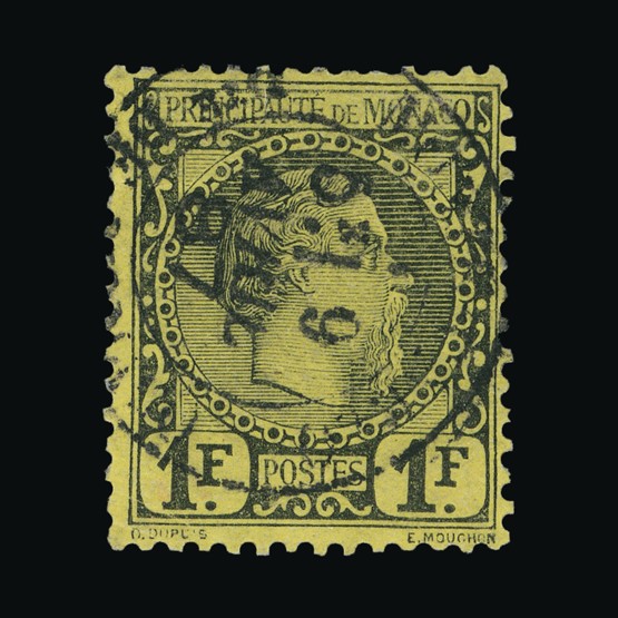 Lot 13060 - Monaco 1885 - Universal Philatelic Auctions Sale #69 Lot 13060 - Monaco 1885 - Universal Philatelic Auctions Sale #69