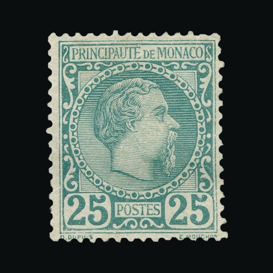 Lot 13063 - Monaco 1885 - Universal Philatelic Auctions Sale #69 Lot 13063 - Monaco 1885 - Universal Philatelic Auctions Sale #69