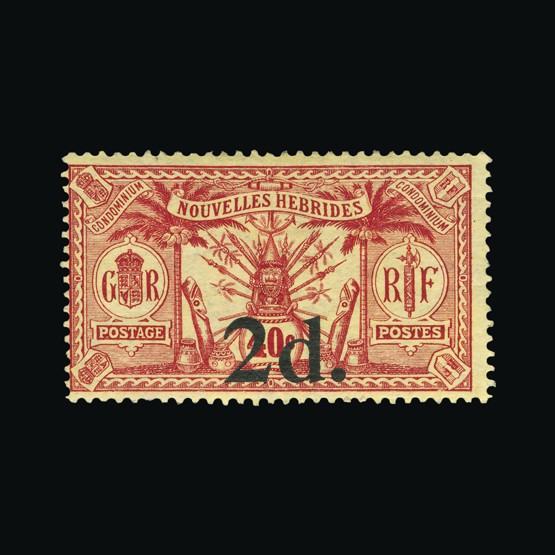 Lot 13457 - new hebrides 1920-21 - Universal Philatelic Auctions Sale #69 Lot 13457 - new hebrides 1920-21 - Universal Philatelic Auctions Sale #69