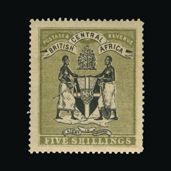 Lot 14617 - nyasaland 1895 -  Universal Philatelic Auctions Sale #69