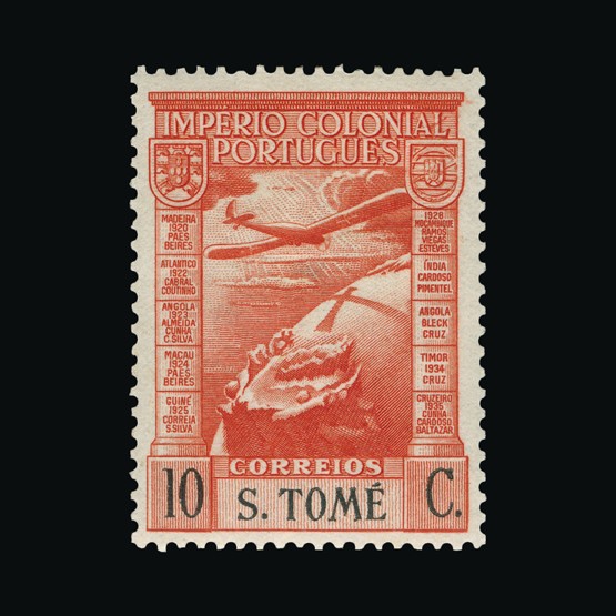 Lot 15002 - Portugal - Colonies - St. Thomas and Prince 1938 -  Universal Philatelic Auctions Sale #69