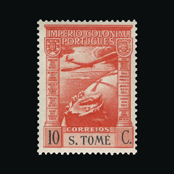 Lot 15003 - Portugal - Colonies - St. Thomas and Prince 1938 -  Universal Philatelic Auctions Sale #69