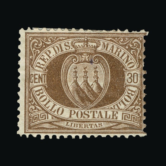 Lot 15763 - San Marino 1877 - Universal Philatelic Auctions Sale #69 Lot 15763 - San Marino 1877 - Universal Philatelic Auctions Sale #69