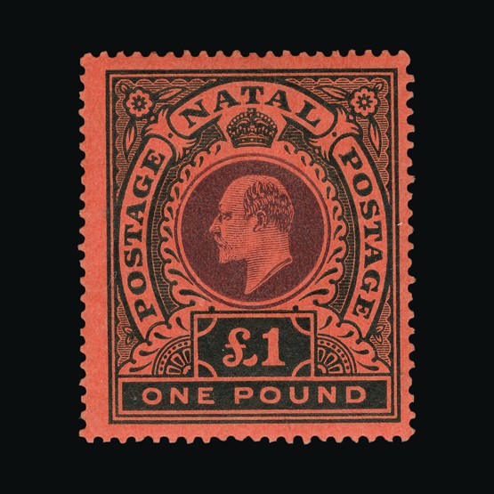 Lot 20022 - natal 1908-09 -  Universal Philatelic Auctions Sale #69