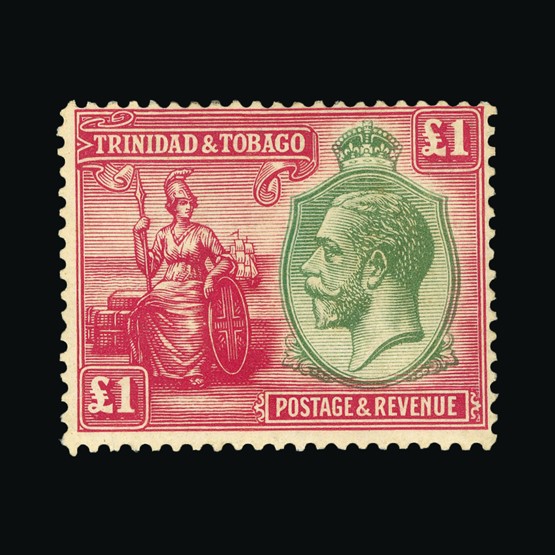 Lot 20122 - trinidad and tobago 1922-8 -  Universal Philatelic Auctions Sale #69