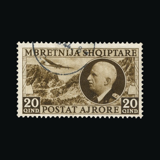 Lot 218 - Albania 1939 - Universal Philatelic Auctions Sale #69 Lot 218 - Albania 1939 - Universal Philatelic Auctions Sale #69