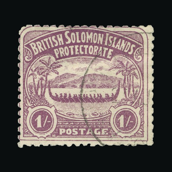 Lot 2289 - british solomon islands 1907 -  Universal Philatelic Auctions Sale #69