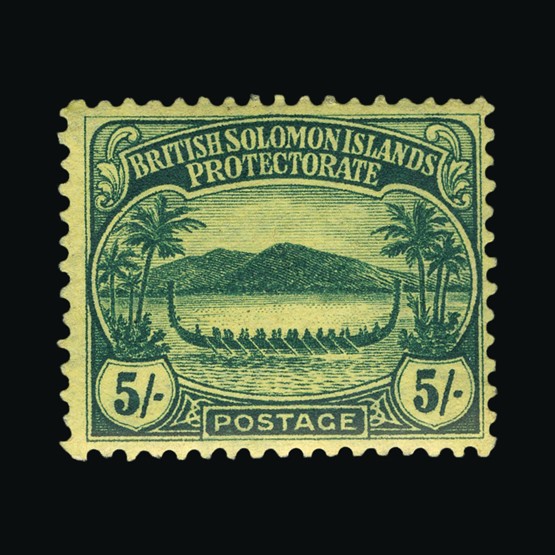 Lot 2297 - british solomon islands 1908-11 -  Universal Philatelic Auctions Sale #69