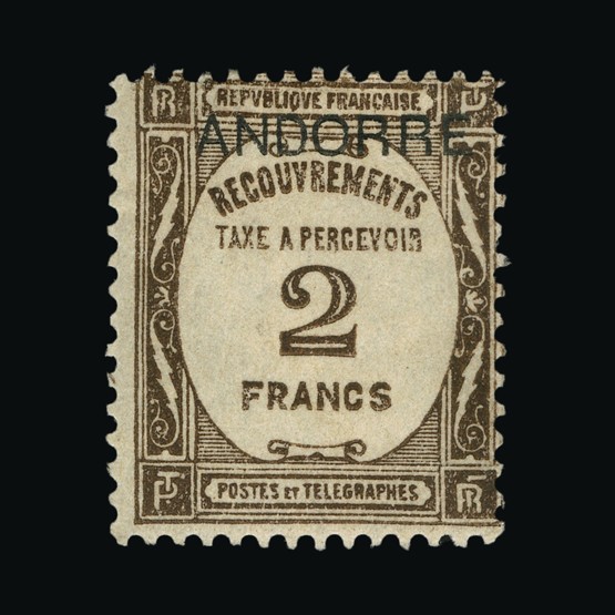 Lot 236 - Andorra - French Post Offices 1931-32 -  Universal Philatelic Auctions Sale #69
