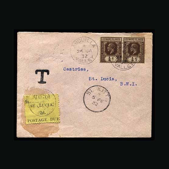 Lot 245 - anguilla 1932 -  Universal Philatelic Auctions Sale #69