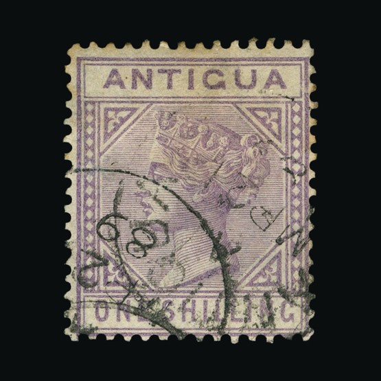 Lot 273 - antigua 1884-87 -  Universal Philatelic Auctions Sale #69