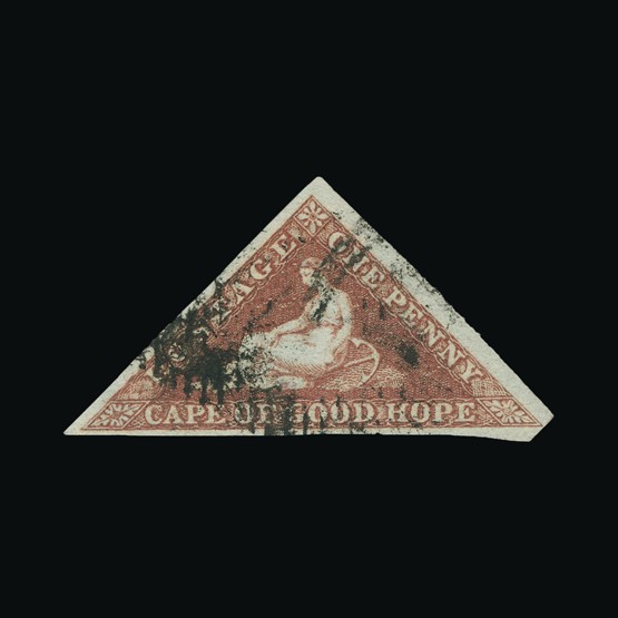 Lot 2874 - cape of good hope 1853 -  Universal Philatelic Auctions Sale #69