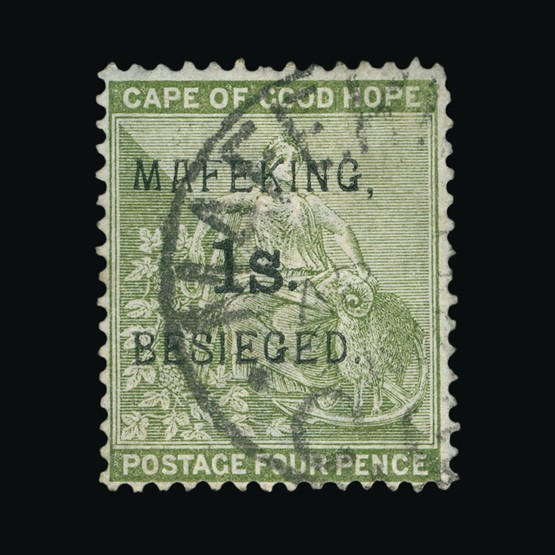 Lot 2968 - Cape of Good Hope - Mafeking 1900 -  Universal Philatelic Auctions Sale #69