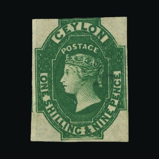 Lot 3092 - Ceylon 1857 -  Universal Philatelic Auctions Sale #69