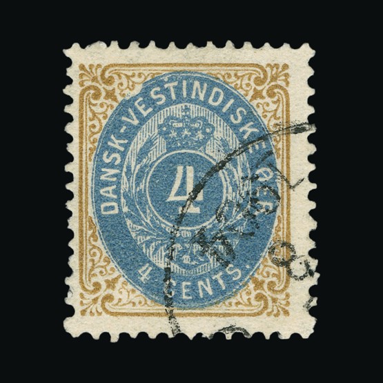 Lot 3804 - danish west indies 1901 -  Universal Philatelic Auctions Sale #69