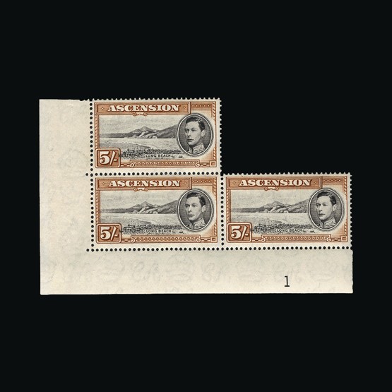 Lot 504 - Ascension 1938-53 -  Universal Philatelic Auctions Sale #69