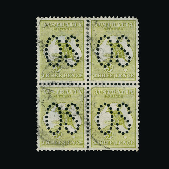Lot 780 - australia - officials 1913 -  Universal Philatelic Auctions Sale #69
