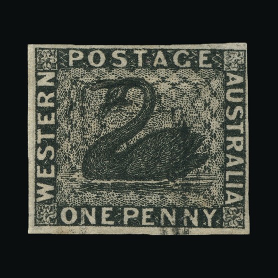 Lot 869 - Australia - States - Western Australia 1854 -  Universal Philatelic Auctions Sale #69