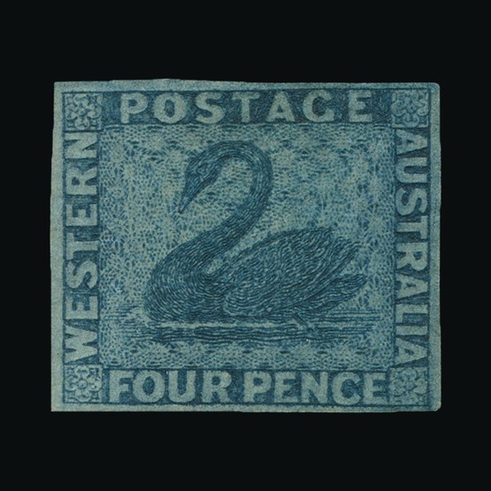 Lot 880 - Australia - States - Western Australia 1860-64 -  Universal Philatelic Auctions Sale #69