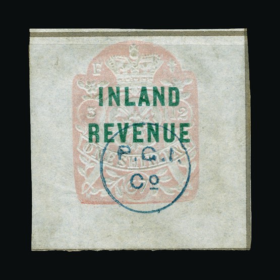 Lot 9171 - Great Britain - Postal Fiscals 1860-71 - Universal Philatelic Auctions Sale #69 Lot 9171 - Great Britain - Postal Fiscals 1860-71 - Universal Philatelic Auctions Sale #69