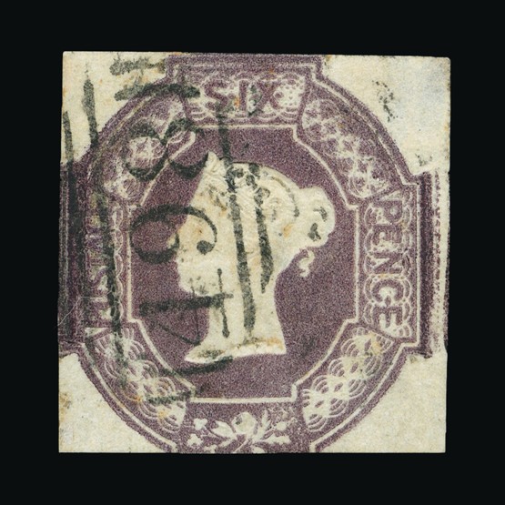Lot 7698 - Great Britain - QV (embossed) 1847 - Universal Philatelic Auctions Sale #70 Lot 7698 - Great Britain - QV (embossed) 1847 - Universal Philatelic Auctions Sale #70