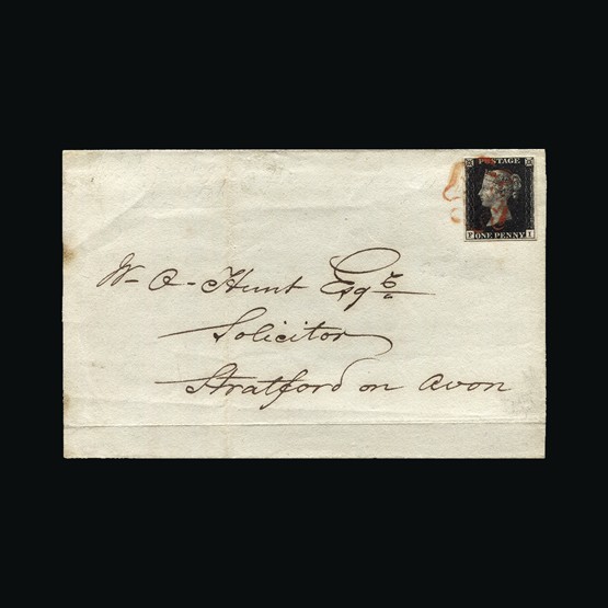 Lot 10515 - Great Britain - Covers - QV 1840 -  Universal Philatelic Auctions Sale #71