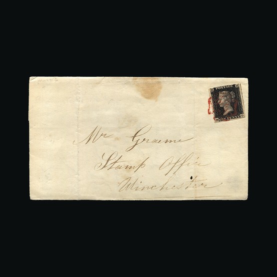 Lot 10516 - Great Britain - Covers - QV 1840 -  Universal Philatelic Auctions Sale #71