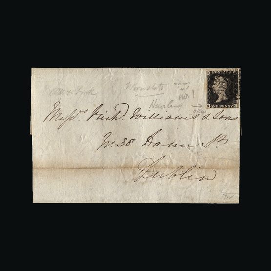 Lot 10518 - Great Britain - Covers - QV 1840 -  Universal Philatelic Auctions Sale #71