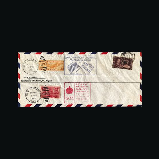 Lot 10579 - Great Britain - Covers - KGVI 1937 -  Universal Philatelic Auctions Sale #71