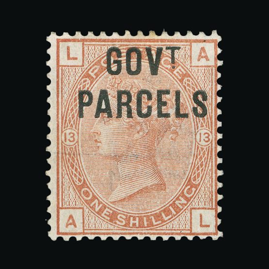 Lot 10675 - Great Britain - Officials 1883-86 -  Universal Philatelic Auctions Sale #71