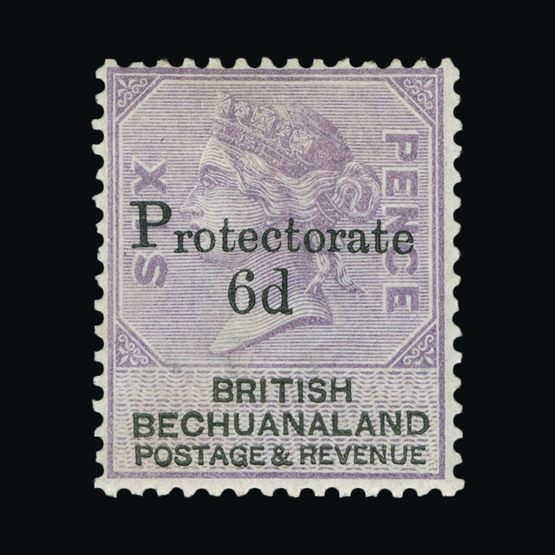 Lot 1736 - bechuanaland 1888 -  Universal Philatelic Auctions Sale #71