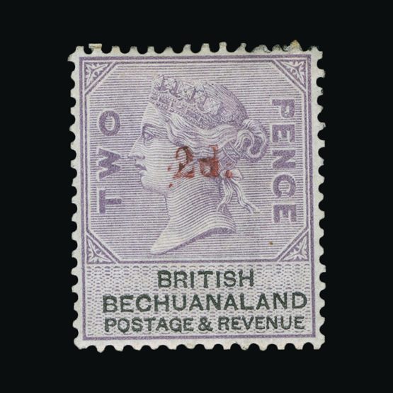 Lot 1738 - bechuanaland 1888 -  Universal Philatelic Auctions Sale #71
