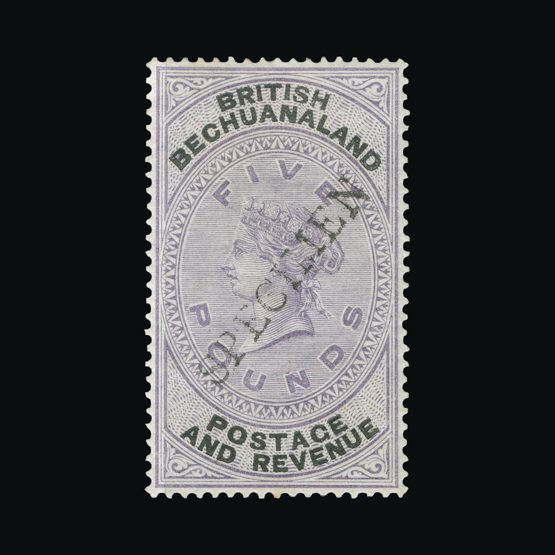 Lot 1739 - bechuanaland 1888 -  Universal Philatelic Auctions Sale #71