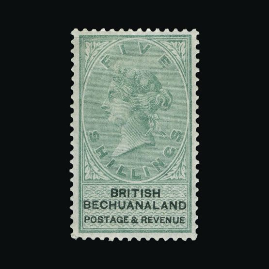 Lot 1740 - bechuanaland 1888 -  Universal Philatelic Auctions Sale #71